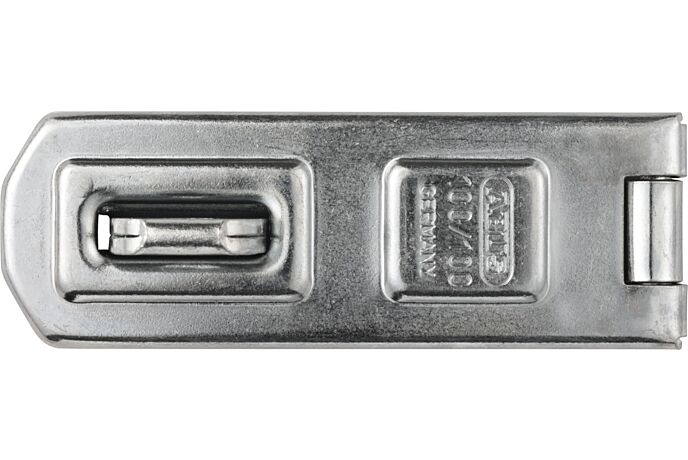 ABUS door hasp with eye plate, 10/100 SB, steel corrosion-protected