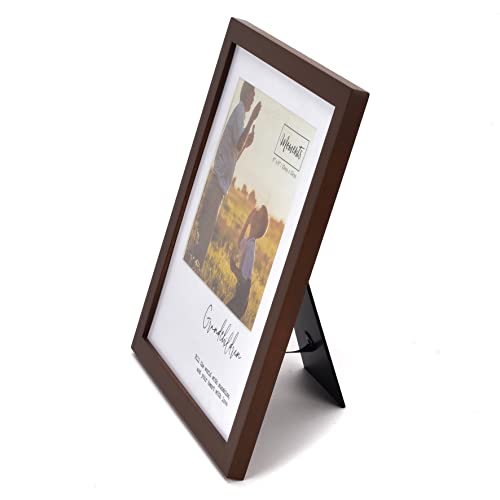 Moments Modern Wooden Brown Photo Frame With Sentiment 6″ x 6″ – Grandchildren