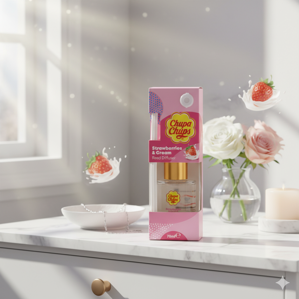 Chupa Chups Strawberry & Cream Reed Diffuser