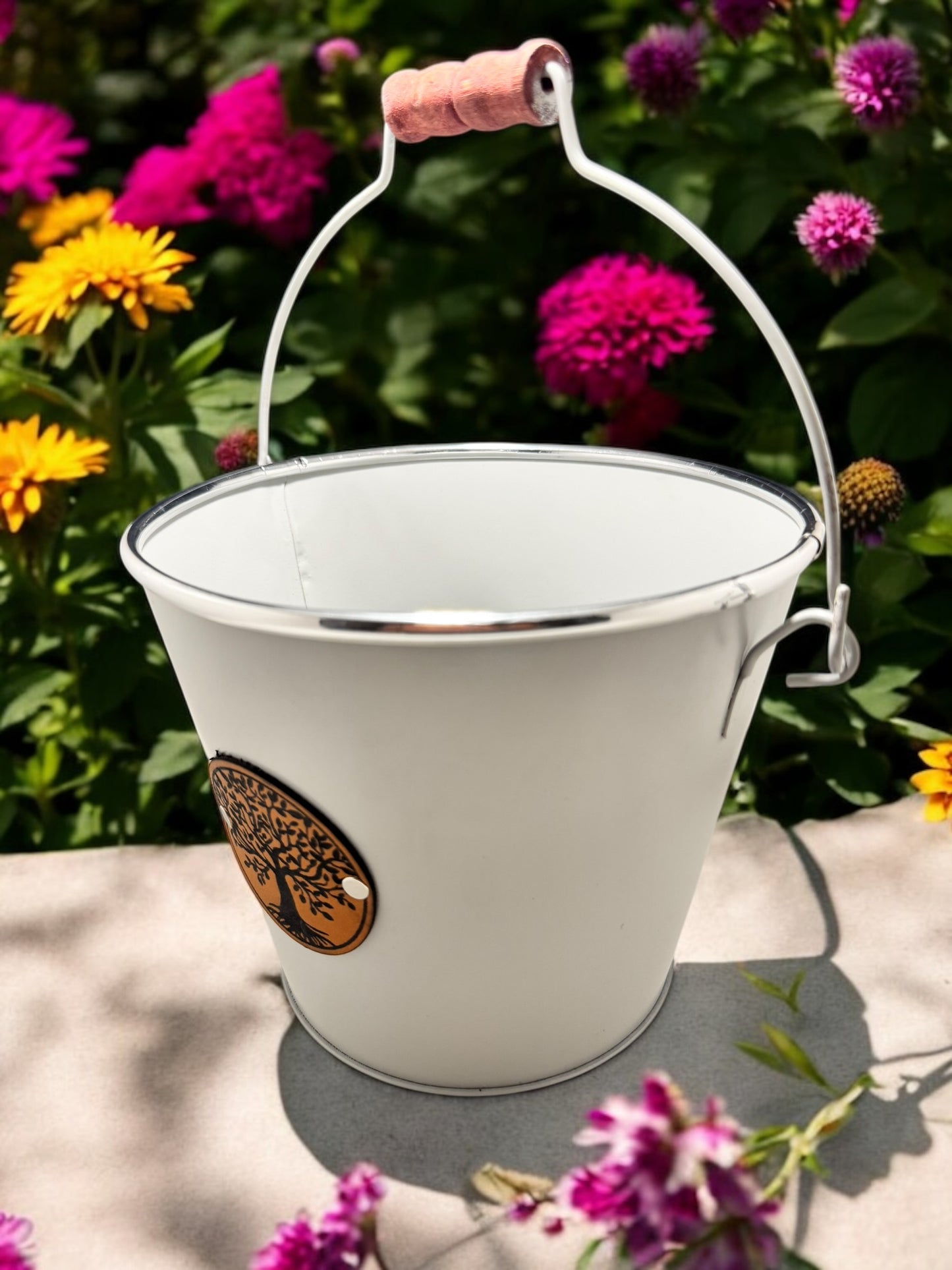 Tree Of Life Bucket Planter, 3A