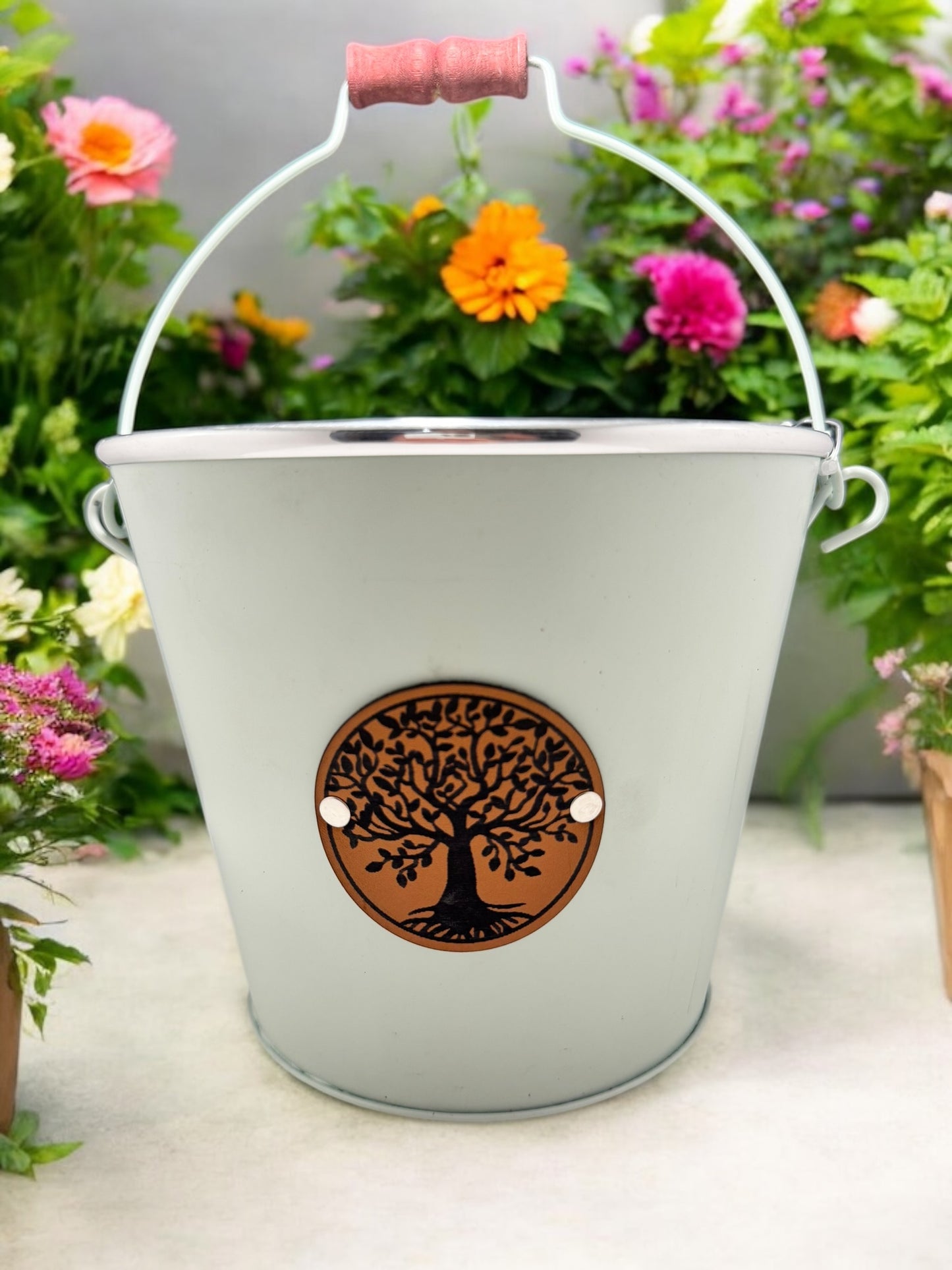 Tree Of Life Bucket Planter, 3A