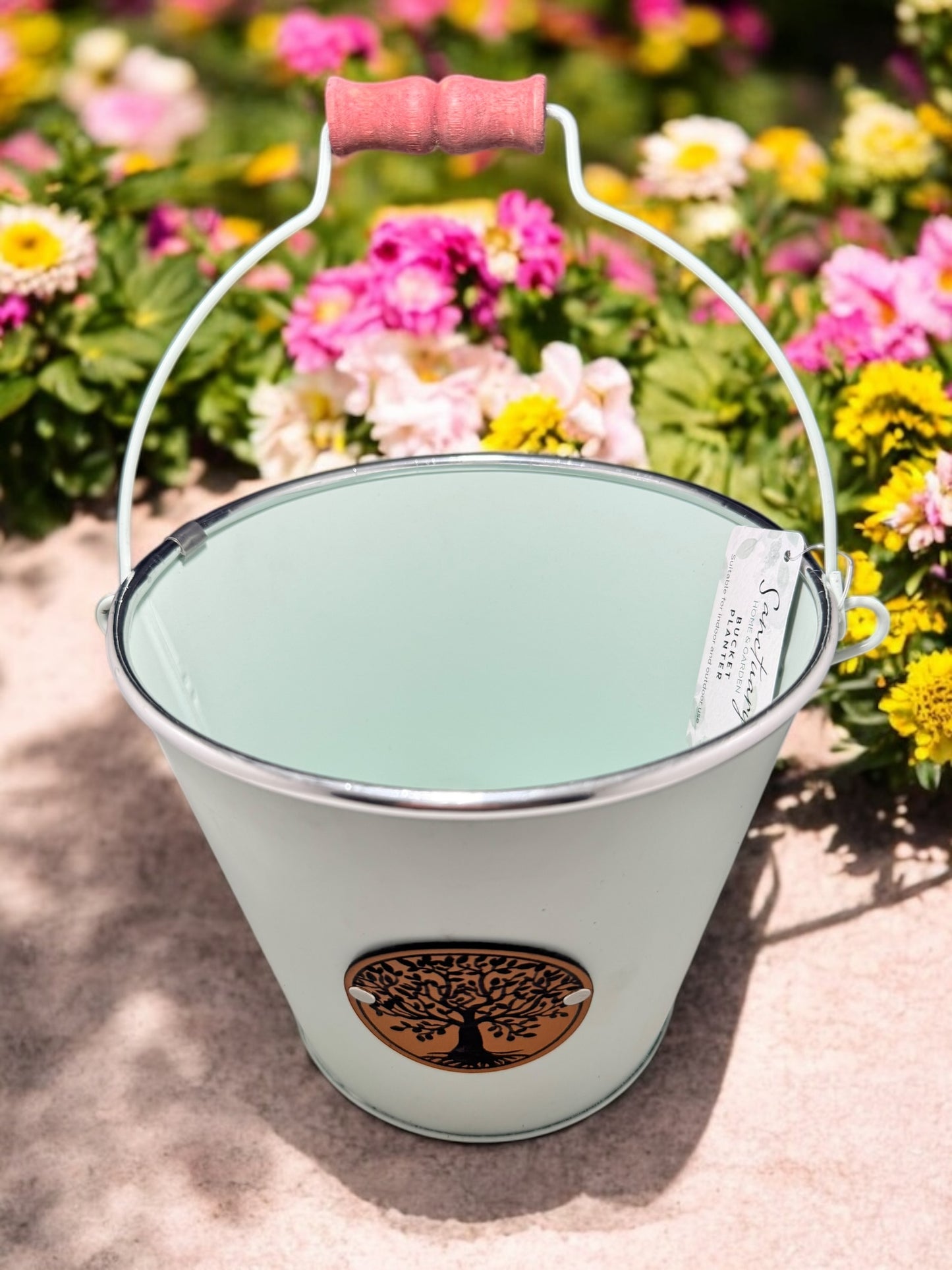 Tree Of Life Bucket Planter, 3A