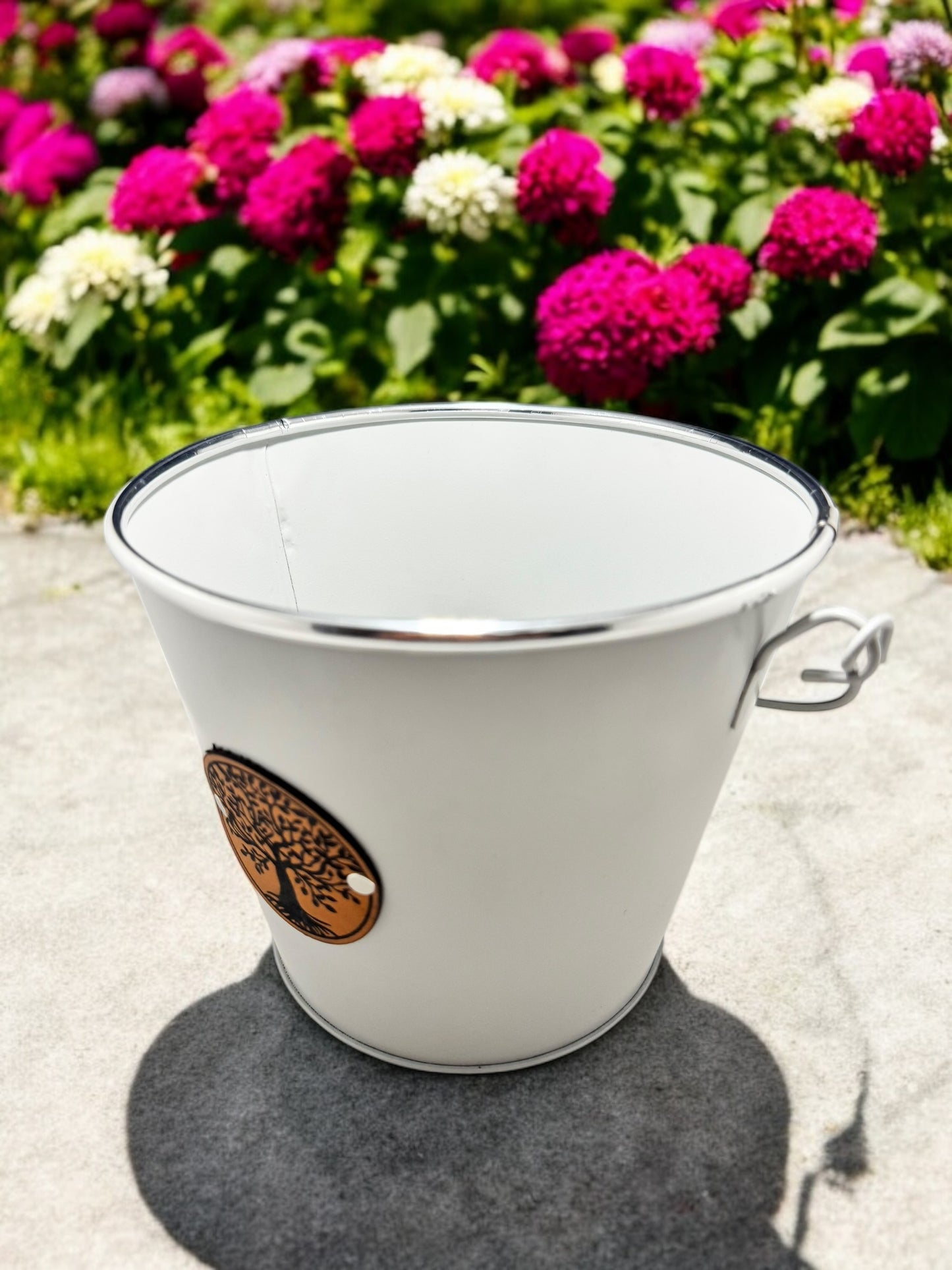 Tree Of Life Bucket Planter, 3A