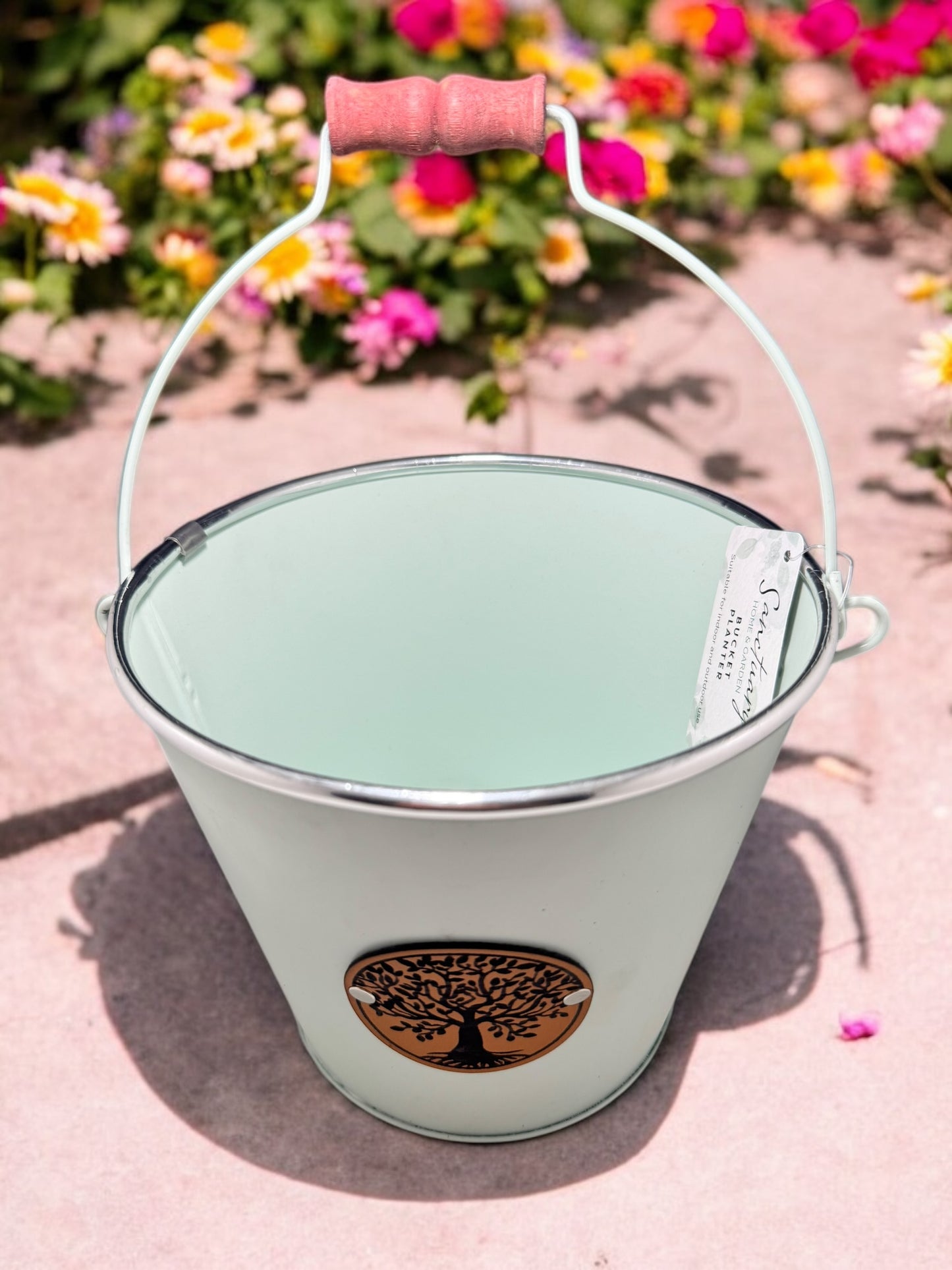 Tree Of Life Bucket Planter, 3A