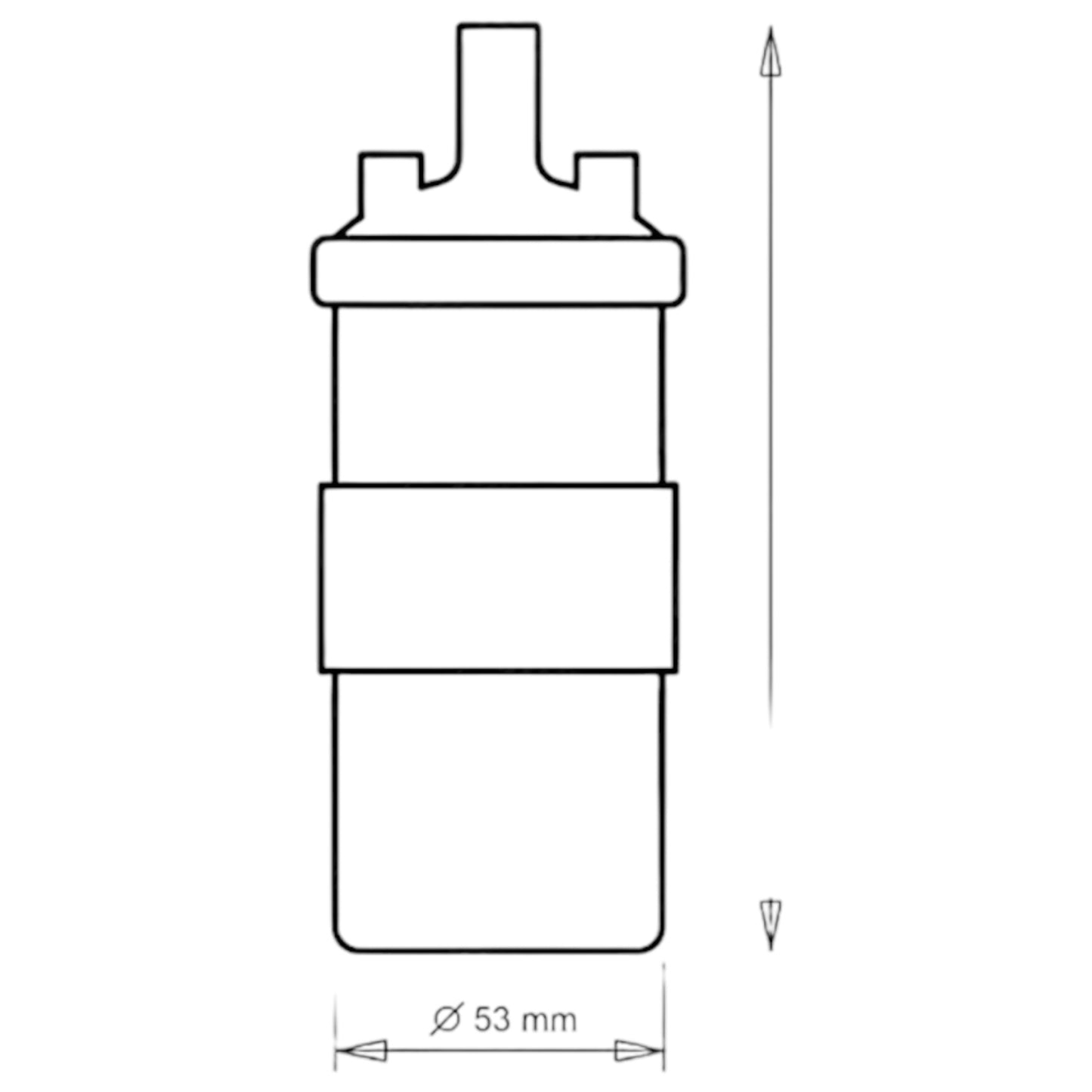 Ballast Ignition Coil for Classic Cars Intermotor 11070 Replaces Lucas DLB102
