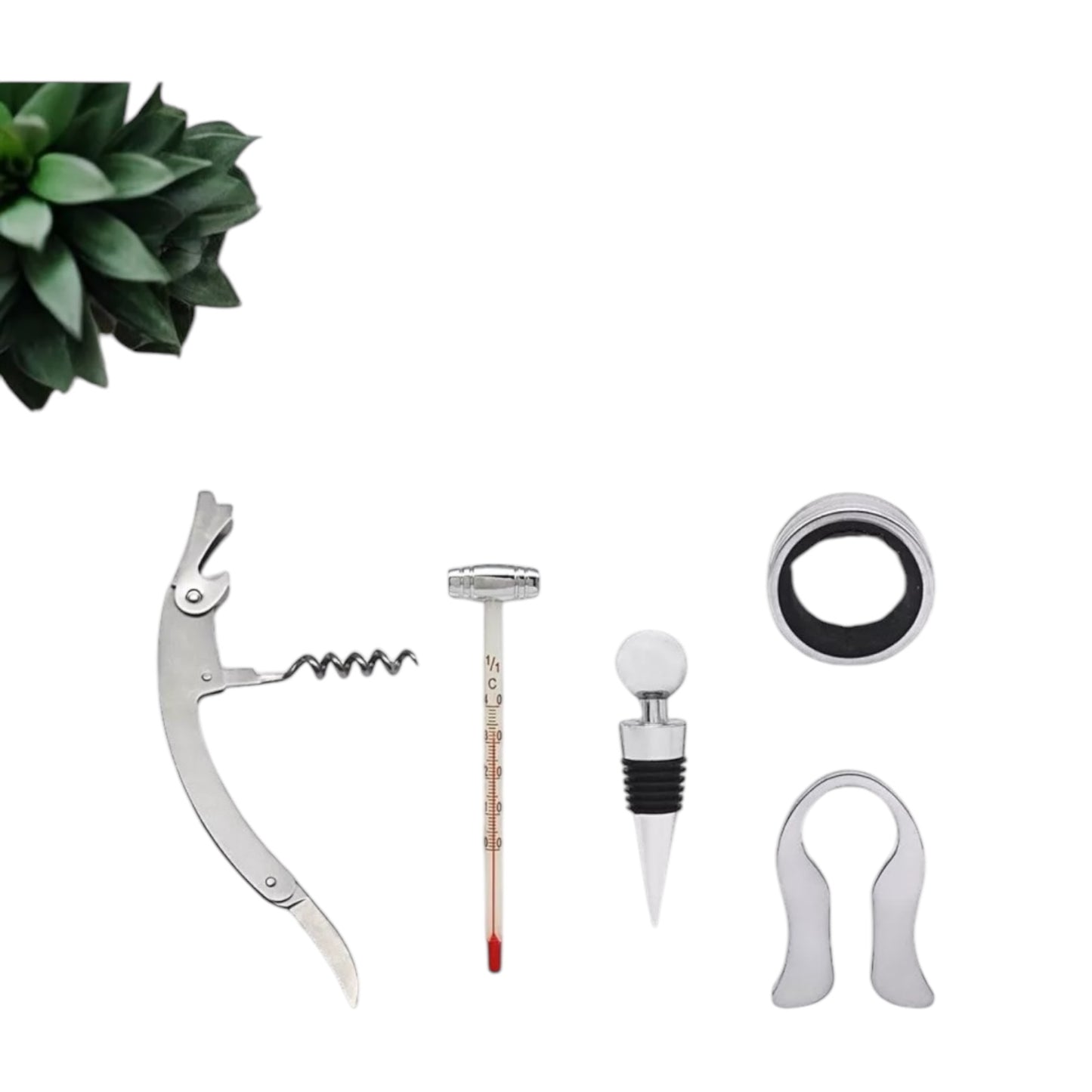 WINE CONNOISSEUR OPENER BOTTLE WOODEN BOX GIFT