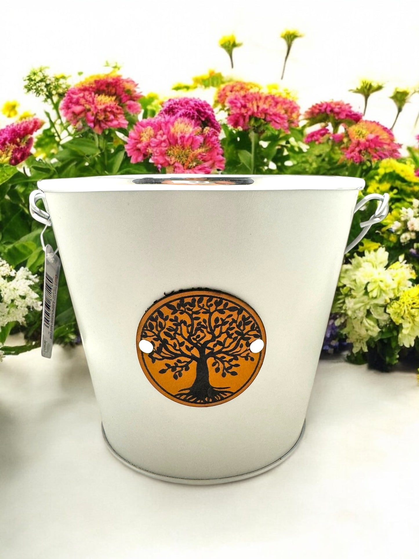 Tree Of Life Bucket Planter, 3A
