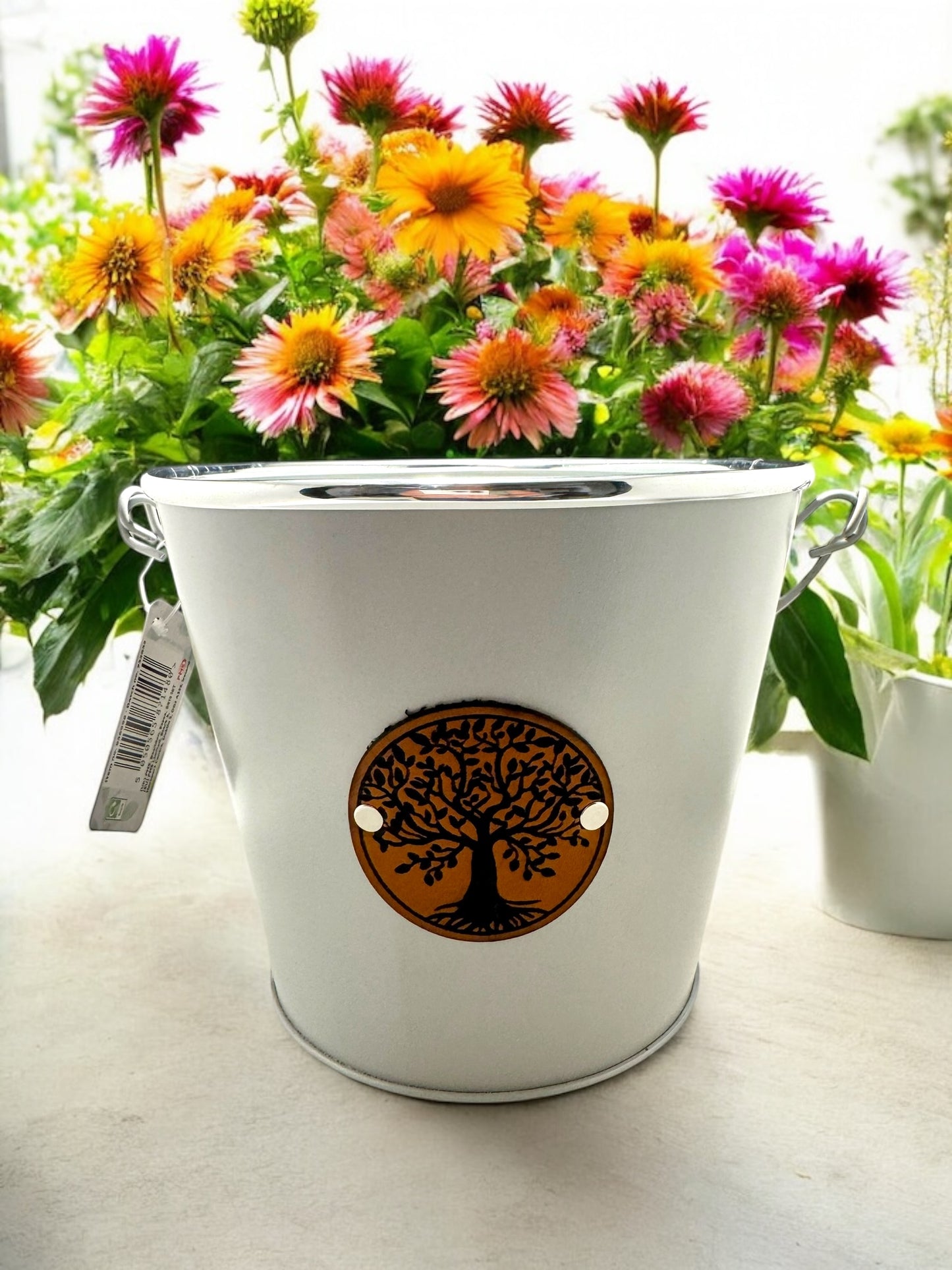 Tree Of Life Bucket Planter, 3A