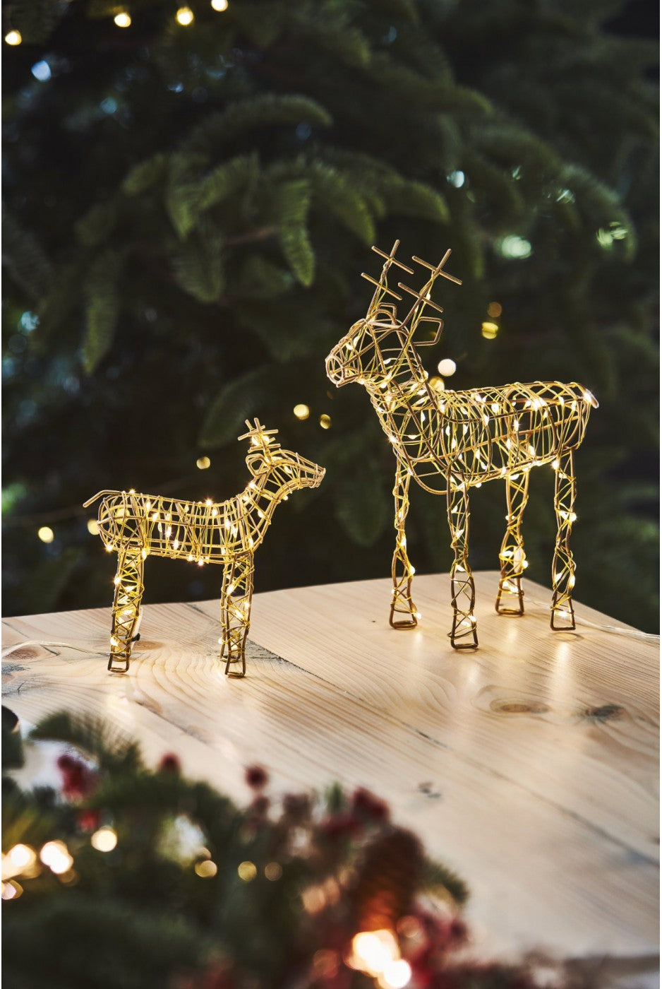 Lightstyle London Wire Reindeer Small (Gold)