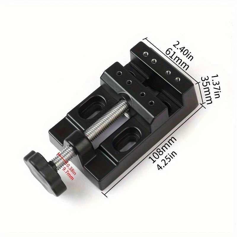 Hand Held Mini Vice - Flat Clamp Table Vice