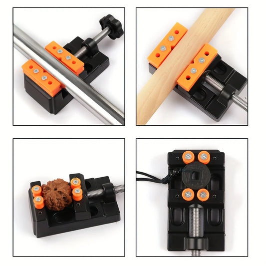 Hand Held Mini Vice - Flat Clamp Table Vice
