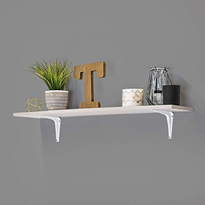 Amazon Basics Shelf Bracket - 10" x 12"4-Pack