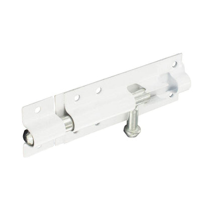 TERF® Heavy Duty Tower Door Bolt Barrel Slide Lock Bolt White 100mm [4''] Door Latch with Screws