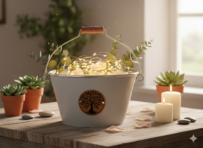 Tree Of Life Oval Planter 3A