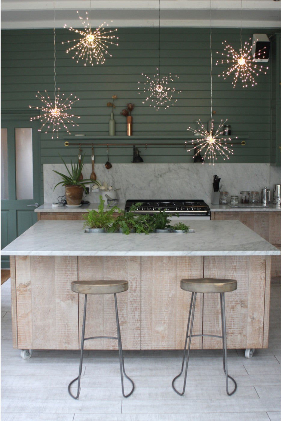 Lightstyle London Hanging Starburst 50cm (Silver)