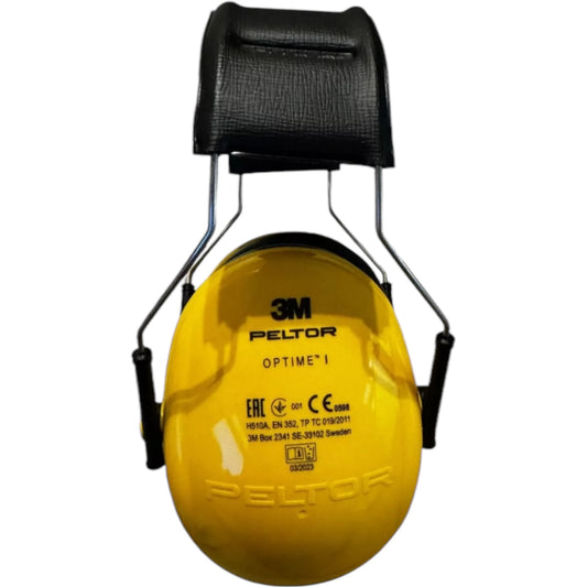 3M Peltor Optime Comfort Headband Ear Defenders Yellow/Black H510A
