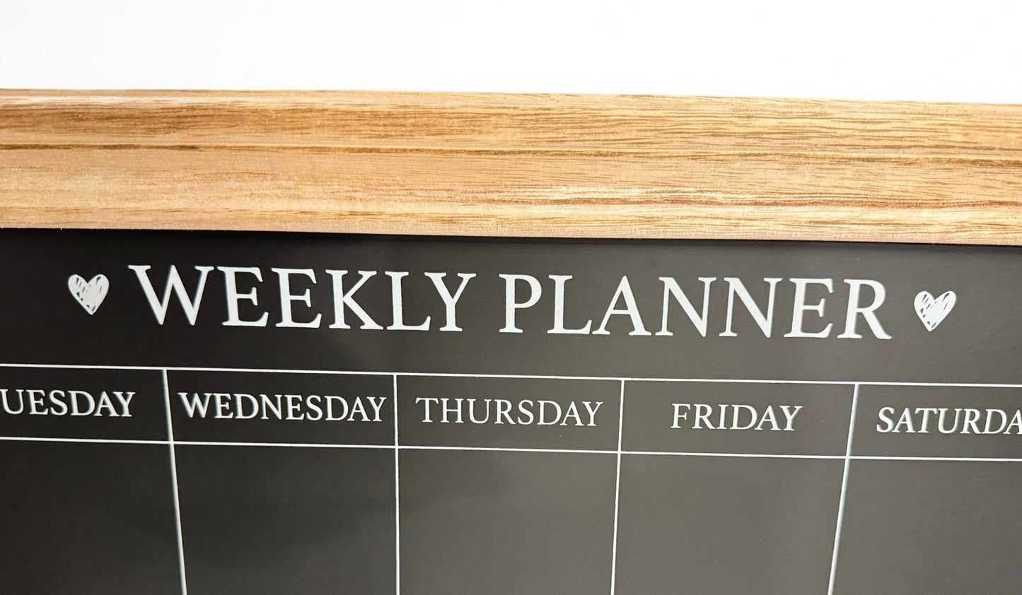 Chalkboard Weekly Planner