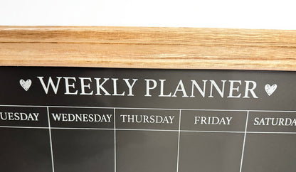 Chalkboard Weekly Planner