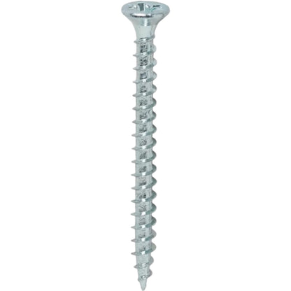 Timco SOLO Zinc BZP Double Countersunk WOODSCREW WOOD SCREWS Flat Phillips Head