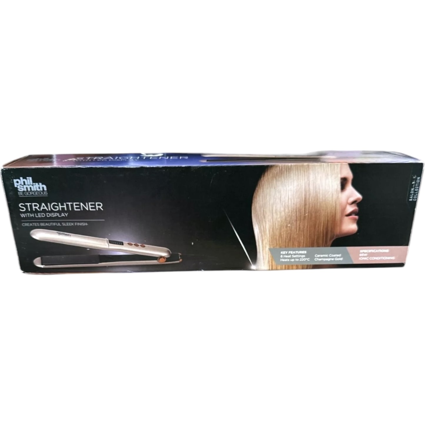 Phil Smith RH-608M Salon Collection Ceramic Hair Straighteners