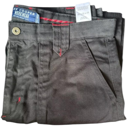 Lee Cooper Cargo Trousers Workwear Heavy Duty Knee Pad Pocket Combat Work Bottom