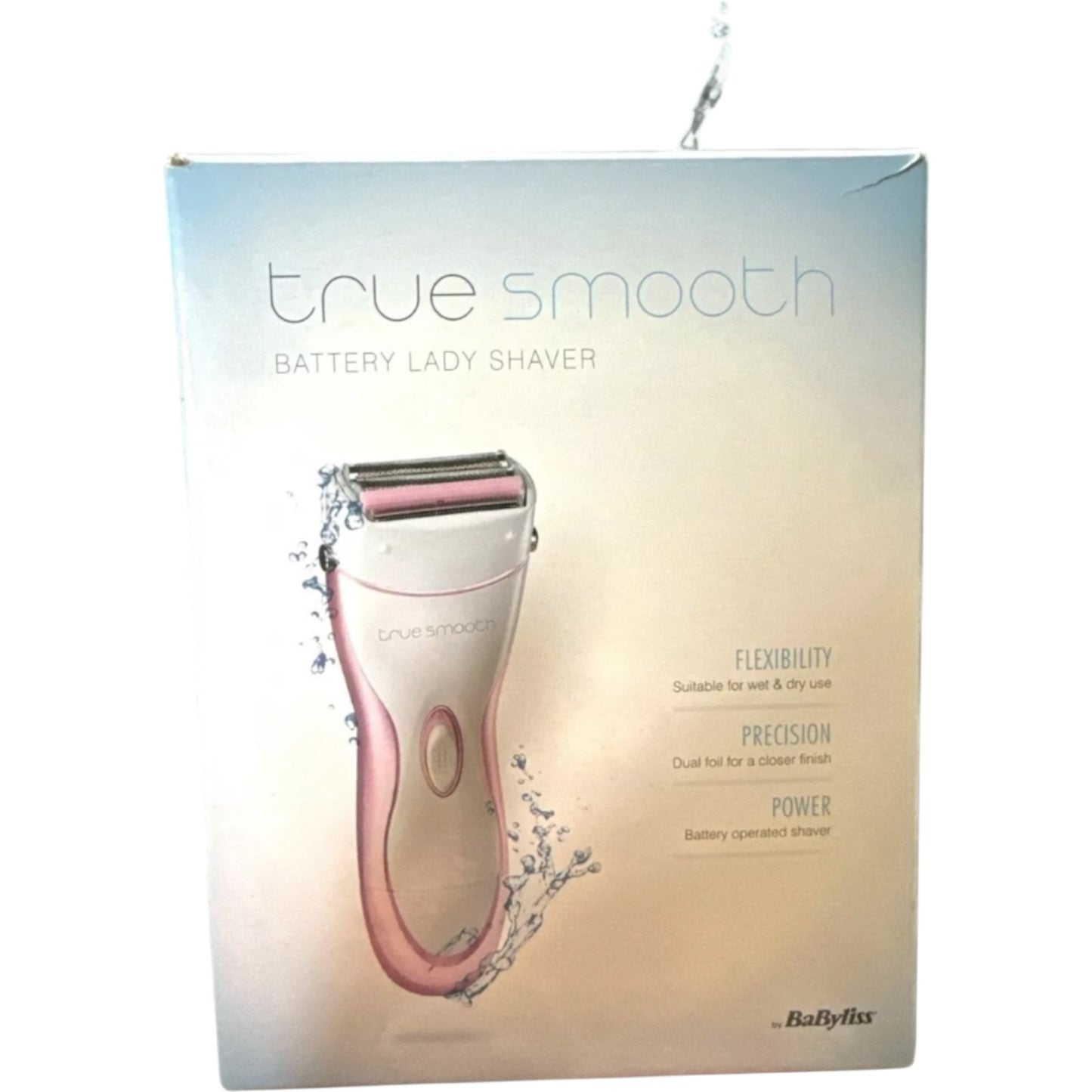 BaByliss Women Wet & Dry Lady Shaver Cordless Battery Hair Remover Smooth