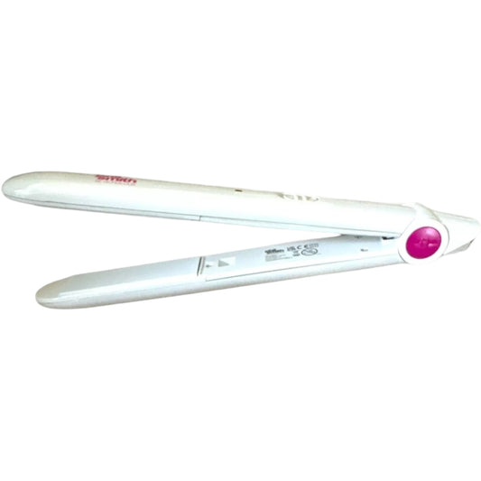Phil Smith Hair Straightener Ceramic Rapid Heating 200 Degree Centigrade - White