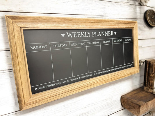 Chalkboard Weekly Planner