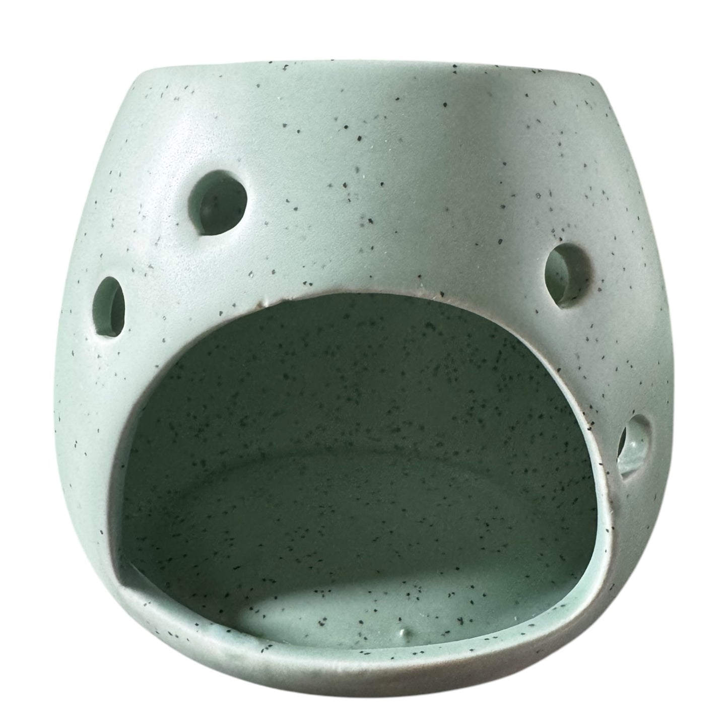 Green & Speckled Wax Melt Warmer Oil Burner