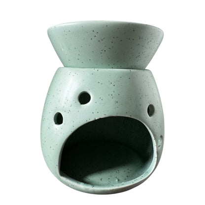 Green & Speckled Wax Melt Warmer Oil Burner