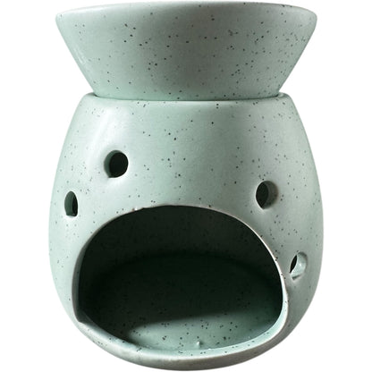 Green & Speckled Wax Melt Warmer Oil Burner