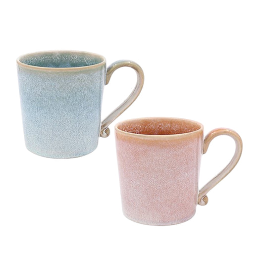 MUG REACTIVE GLAZE 400ML SET OF 2