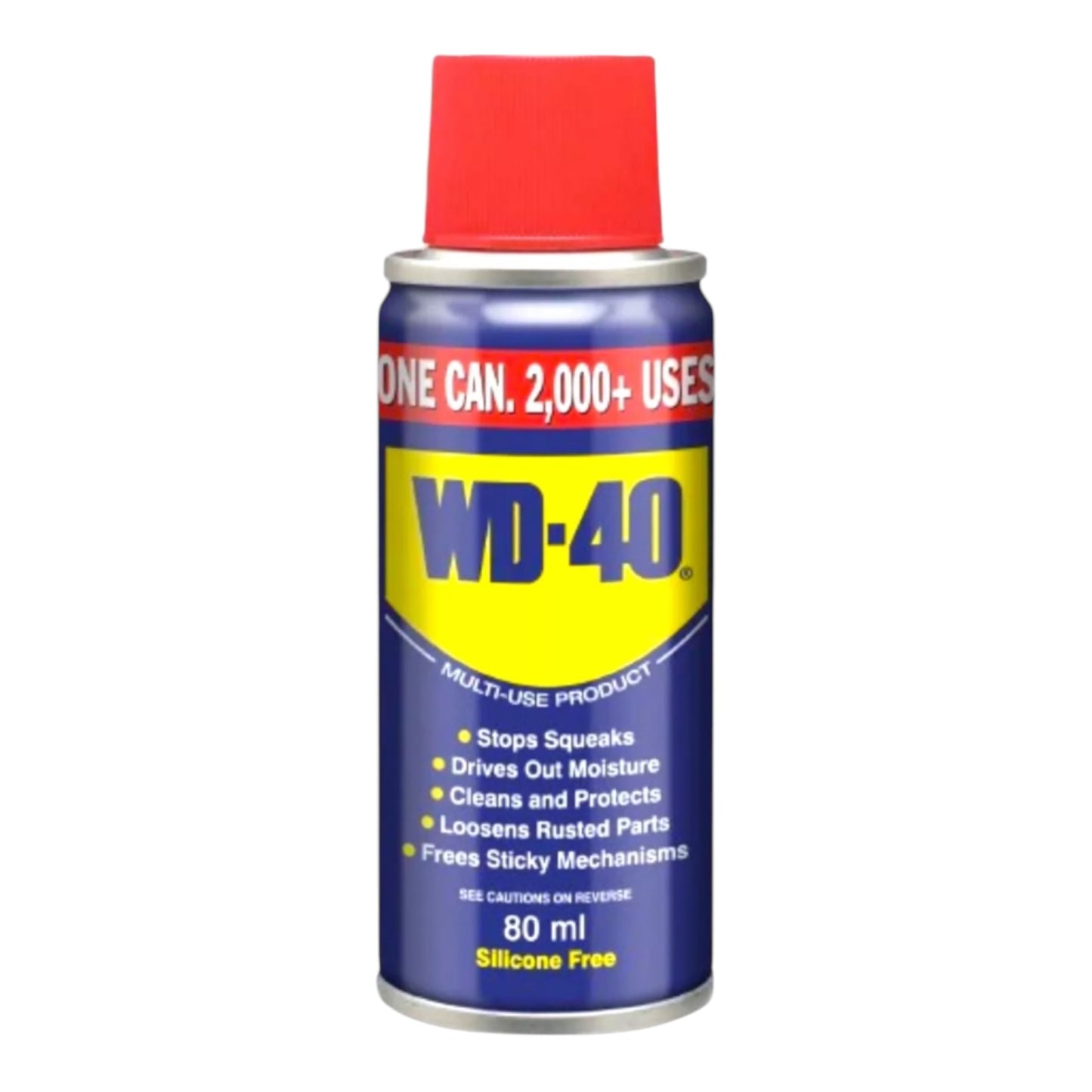 WD 40 Aerosol Spray Can WD-40 Oil Lubricant Rust Corrosion Protection 80ml New