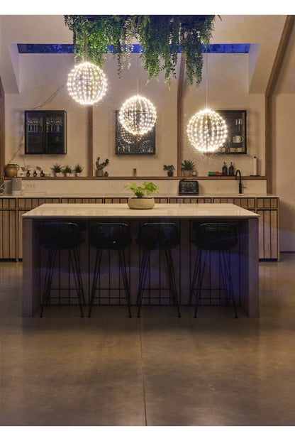 Lightstyle London Sphere 40cm Silver