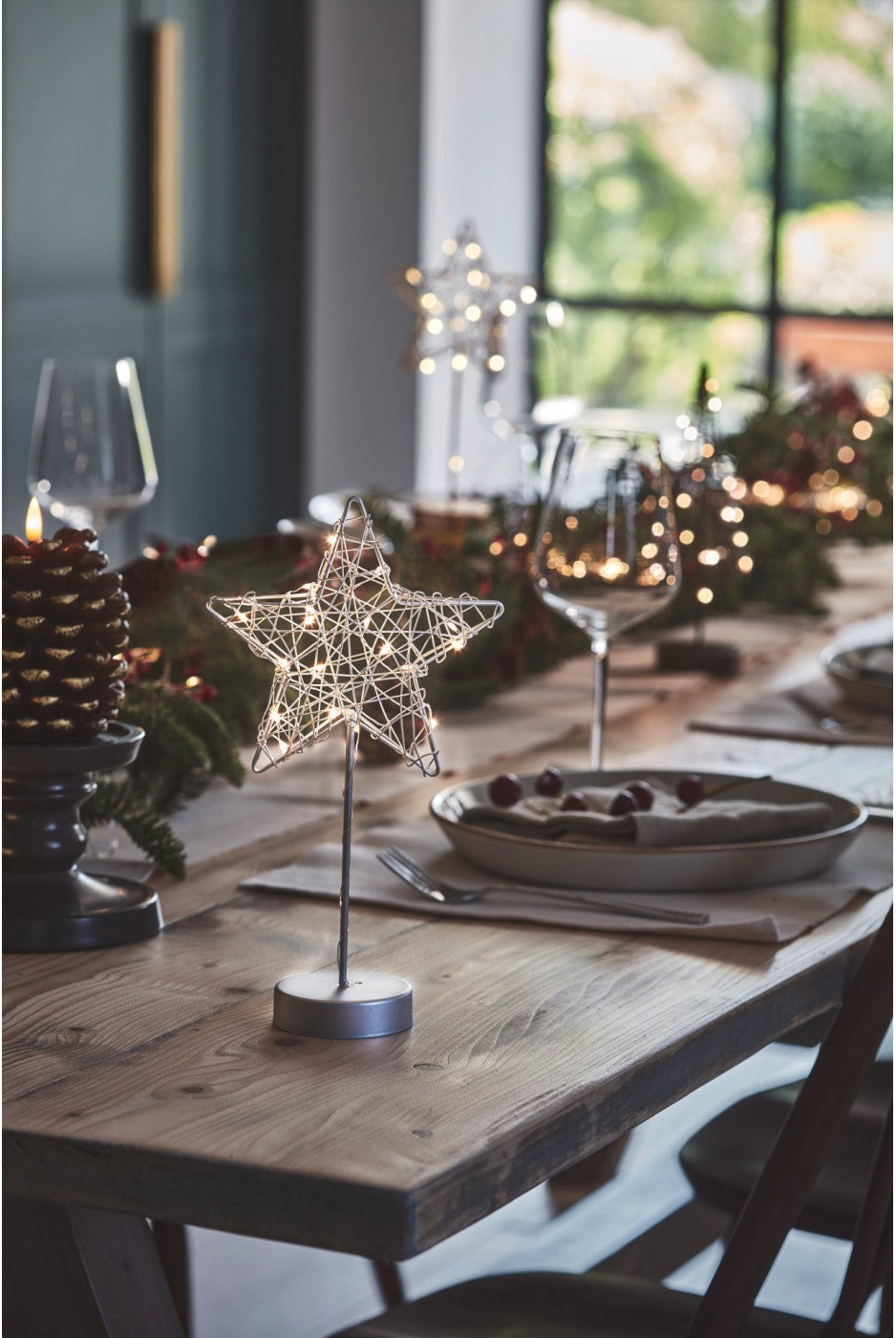 Lightstyle London Table Star (Silver)