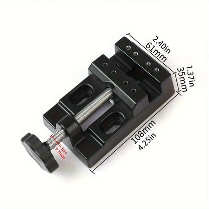 Hand Held Mini Vice - Flat Clamp Table Vice