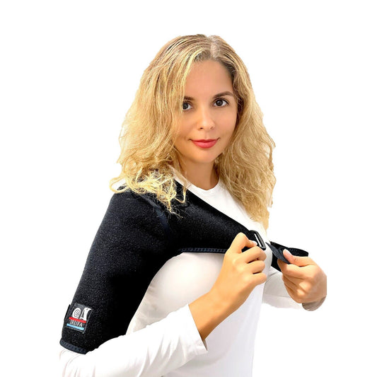 IRUFA 3D Breathable Cuff Shoulder Brace Support AC Joint Dislocated Injury